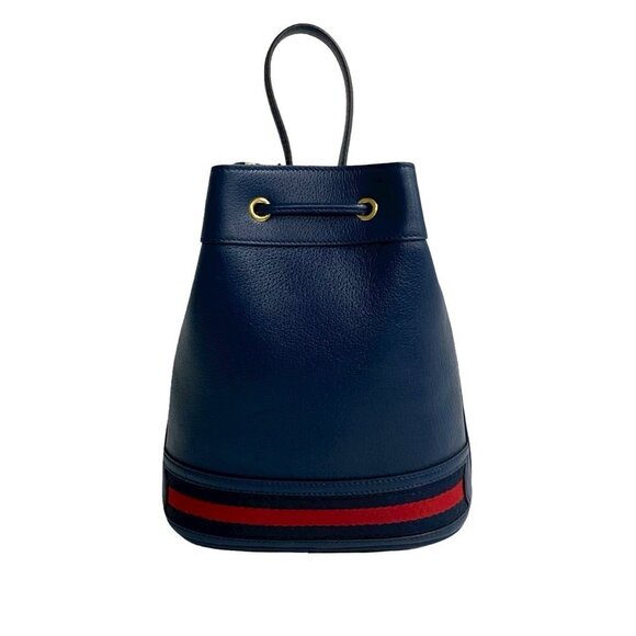 GUCCI Red Leather Shoulder Bag - Picture 4 of 8